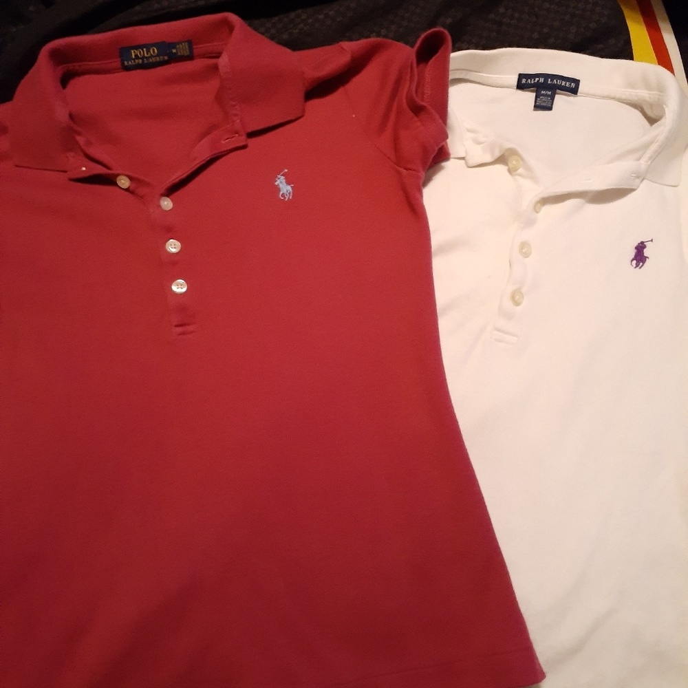 2 Ralph Lauren polo shirts